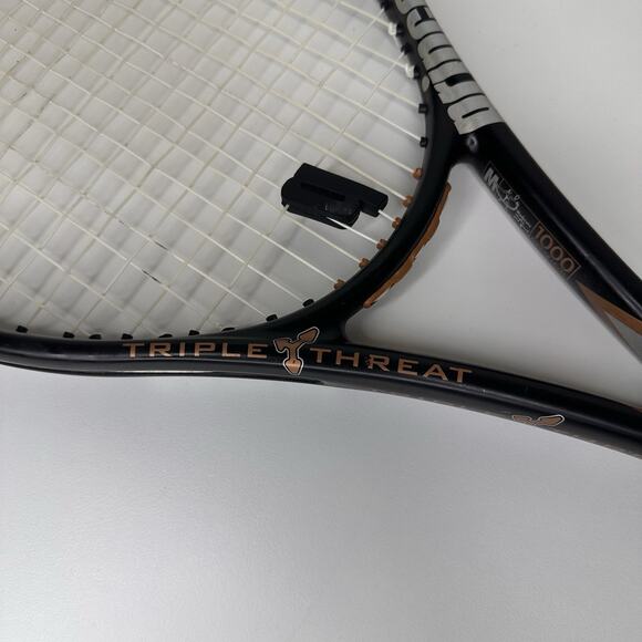 Prince Triple Threat Stealth Mid Plus 100 Tennis Racquet Racket Grip Size 4 3/8 - Picture 4 of 11